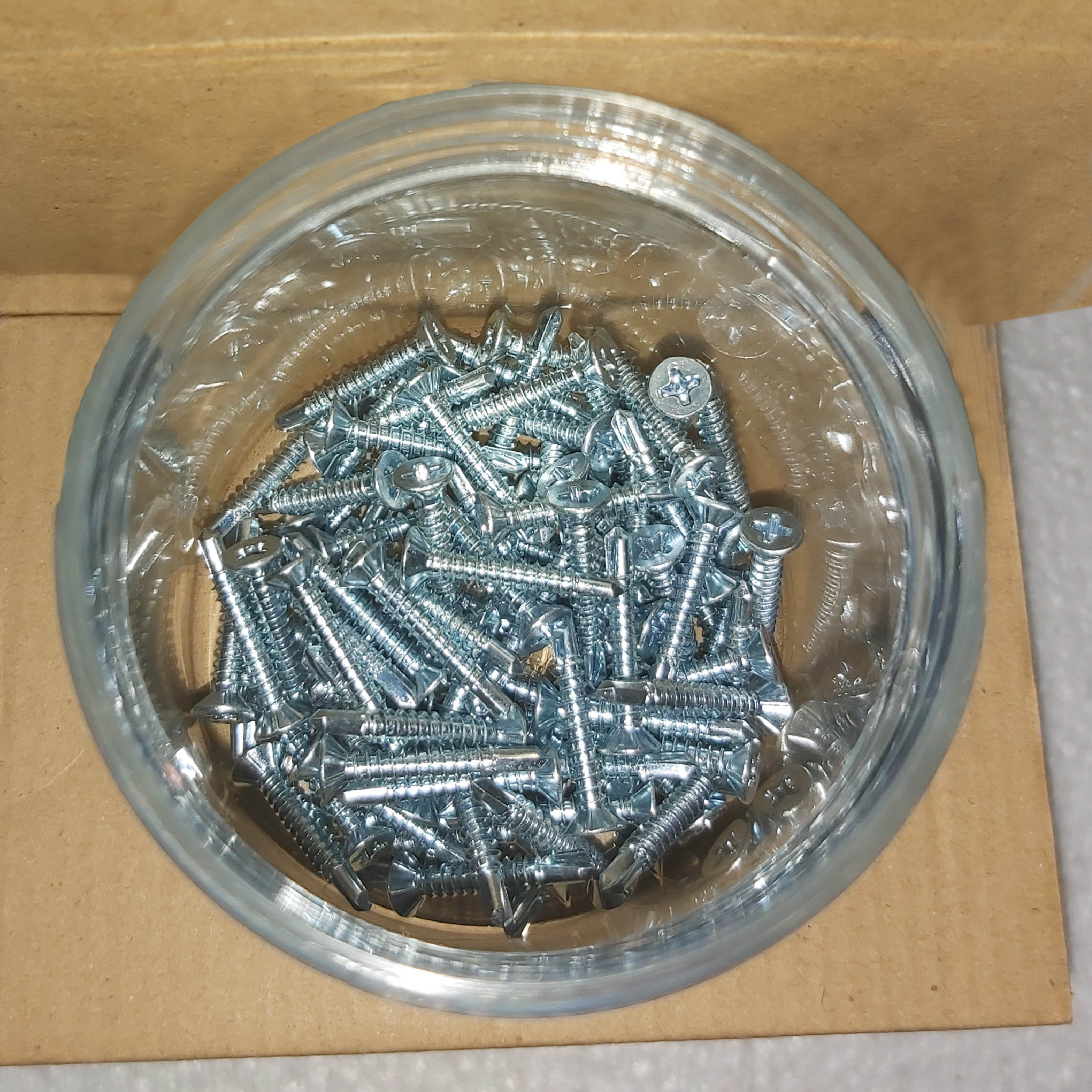 پیچ سرمته مدل A25B100 بسته 100 عددی