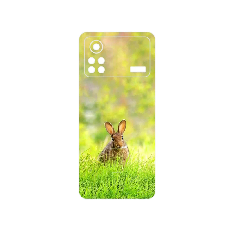 برچسب پوششی ماهوت مدل Rabbit مناسب برای گوشی موبایل شیائومی Poco X4 Pro 5G