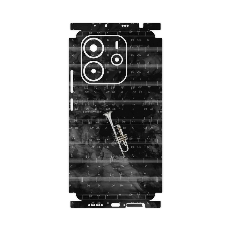 برچسب پوششی ماهوت مدل Trumpet-FullSkin مناسب برای گوشی موبایل شیائومی Redmi Note 14 4G