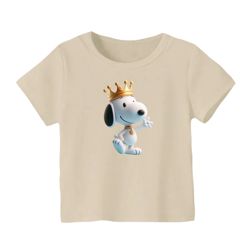 تی شرت آستین کوتاه بچگانه مدل اسنوپی کد ۸۵