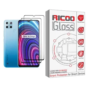 Ricoo Ricoo Glass MIX002 Screen Protector For Realme C25Y Pack Of 2