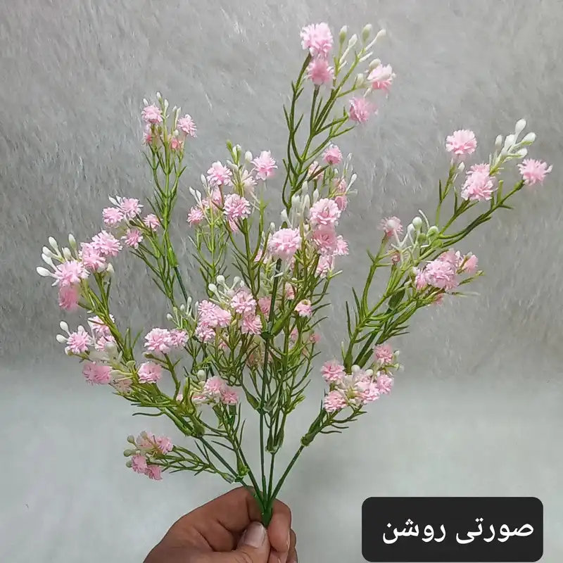 گل مصنوعی مدل شکوفه موگه عروس کد PA-1095