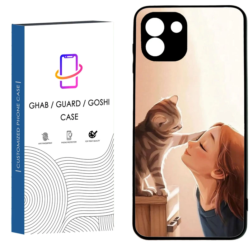 کاور قاب گارد گوشی طرح دخترانه کد 68- TPU مناسب برای گوشی موبایل سامسونگ Galaxy A03