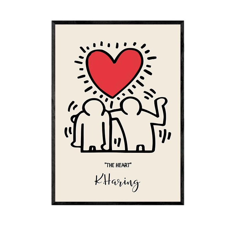 تابلو مدل The Heart کد 8