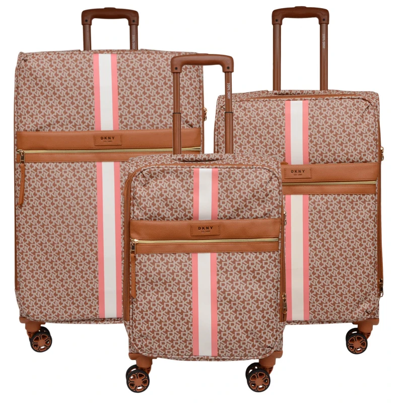 ست سه عددی چمدان دی کی ان وای مدل SIGNATURE STRIPE ST2