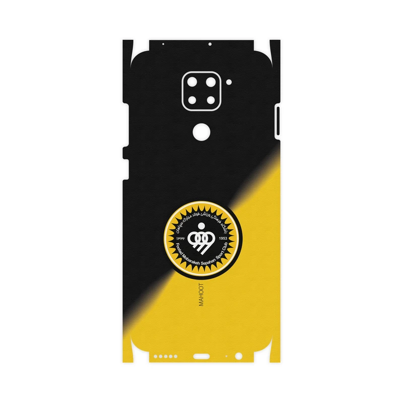 برچسب پوششی ماهوت مدل Sepahan-FC-FullSkin مناسب برای گوشی موبایل شیائومی Redmi Note 9