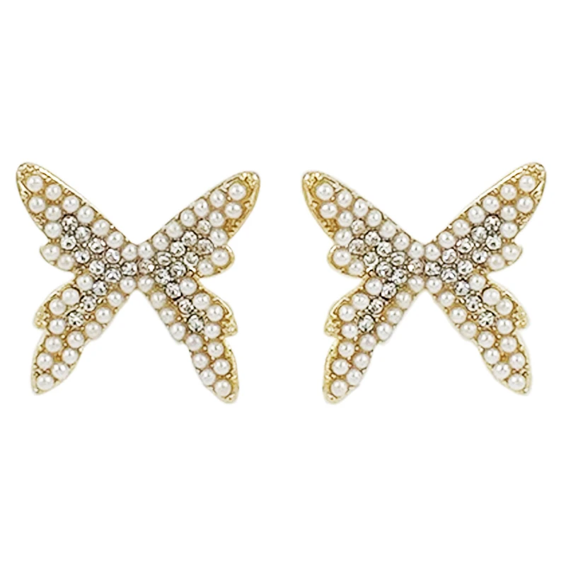 گوشواره زنانه روکسی طرح پروانه ای مدل 177-17