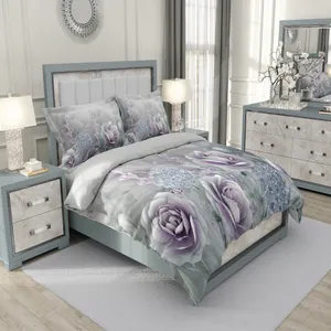 سرویس روتختی مدل گل Flower کد 32 دو نفره 6 تکه