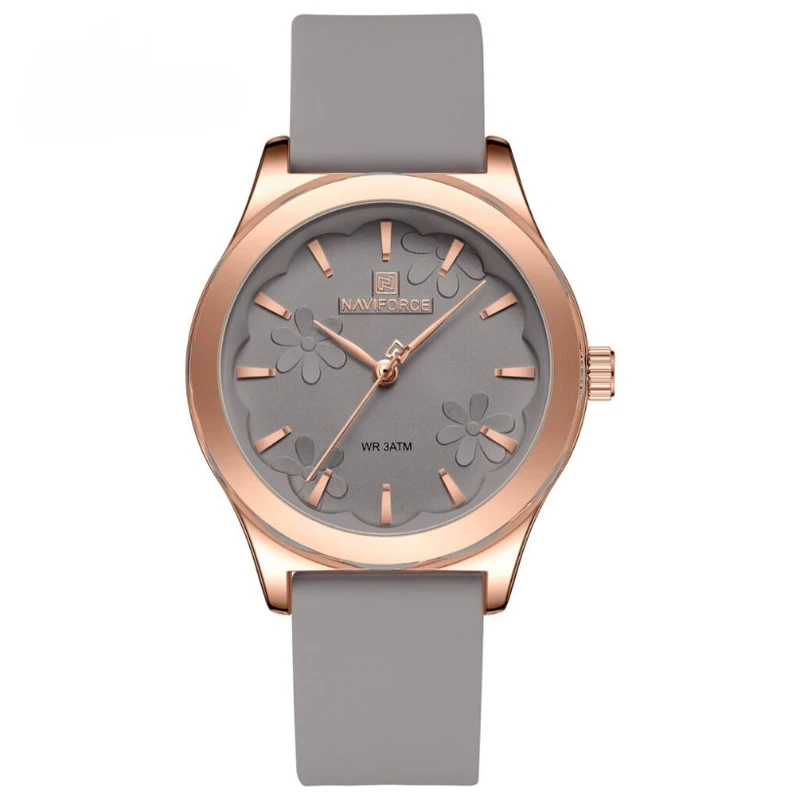 ساعت مچی عقربه ای زنانه کوارتز نیوی فورس مدل nf5051rggygy