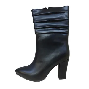 بوت زنانه مدل NMZ 326 AHMD بیاله