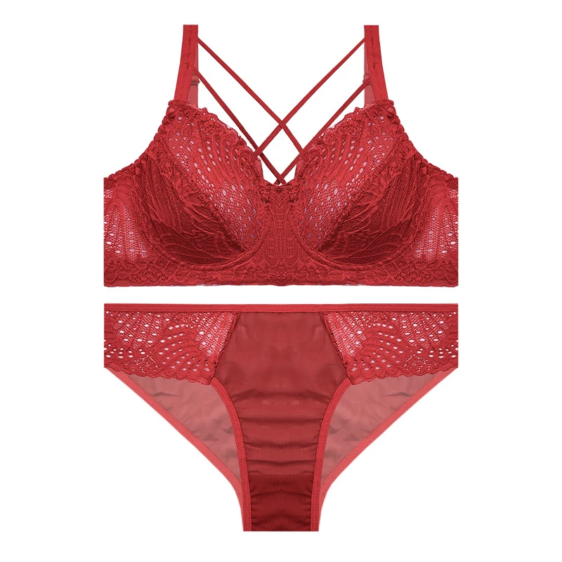 ست شورت و سوتین زنانه آنی لوکس مدل گیپور هارنس دوبل کد 19575st