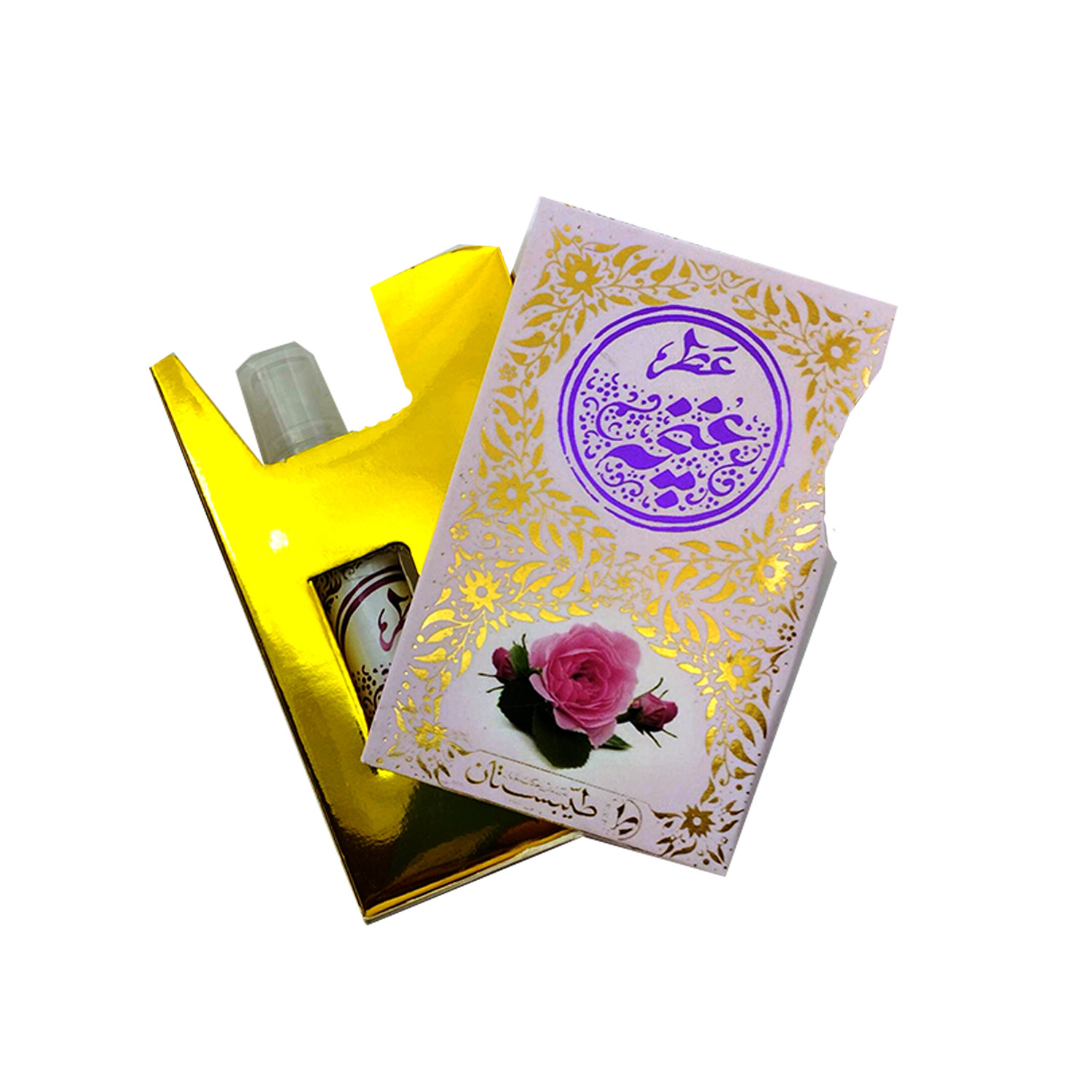 عطر جیبی طیبستان مدل غنچه محمدی حجم 5 میلی لیتر عطر جیبی طیبستان مدل غنچه محمدی حجم 5 میلی لیتر