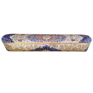 قلمدان استخوانی طرح تذهیب کد PB 117