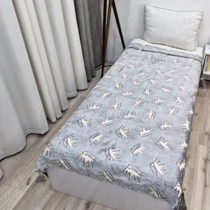 پتو مسافرتی مدل شبنما کویین سایز 200x180 سانتی متر