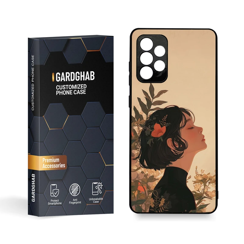 کاور گارد قاب مدل دخترانه مناسب برای گوشی موبایل سامسونگ Galaxy A72