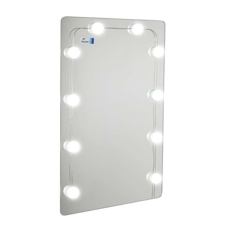 آینه دلفین مدل هالیوودی کد HL-R-8050