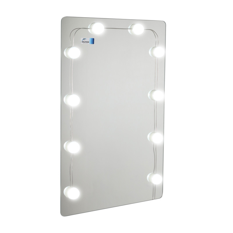آینه دلفین مدل هالیوودی کد HL-R-8050