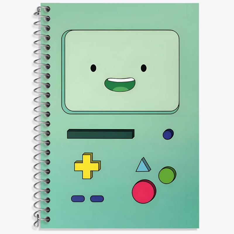 دفتر نت موسیقی 50 برگ خندالو طرح گیم (Game) کد N5072