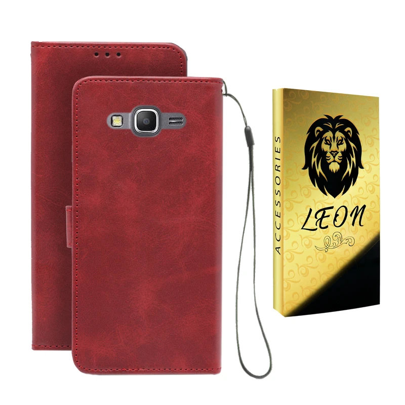 کیف کلاسوری لئون مدل Band Oro مناسب برای گوشی موبایل سامسونگ Galaxy G530 / Grand Prime 