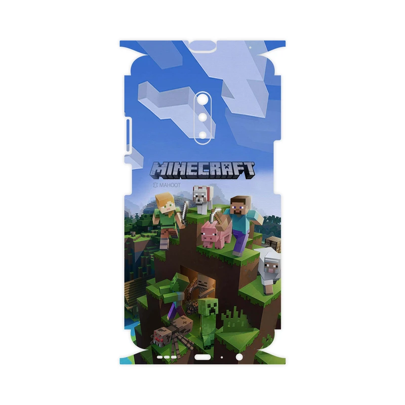 برچسب پوششی ماهوت مدل Minecraft-Game-FullSkin مناسب برای گوشی موبایل اپو Realme X
