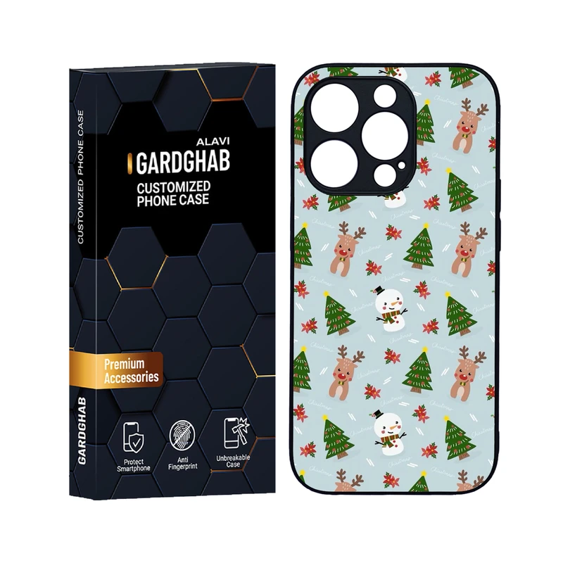 کاور گارد قاب علوی مدل دورژله ای فانتزی مناسب برای گوشی موبایل اپل iPhone 14 Pro