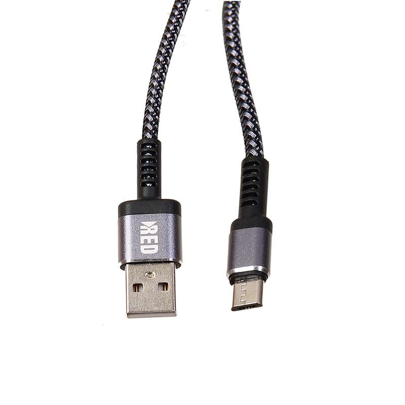 کابل تبدیل USB به MICROUSB  رد مدل RC-718-V طول 1 متر