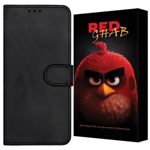 RED Ghab KIFNR Magnetic Wallet Case Cover For Xiaomi Redmi Note 10 4G / Redmi Note 10S / Redmi Note 11 SE India / Poco M5s