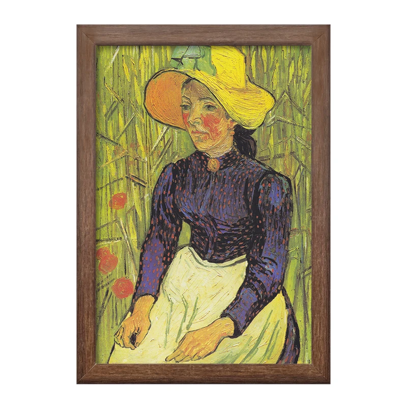تابلو خندالو طرح ونسان ونگوگ (Van Gogh) کد 36814