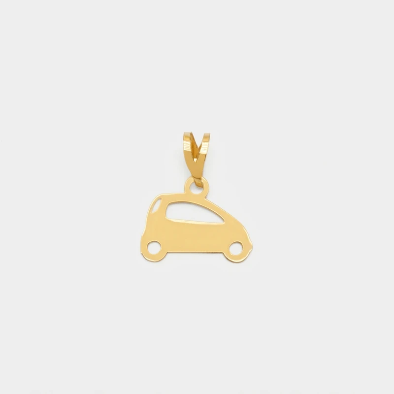 آویز گردنبند طلا 18 عیار زنانه مایا ماهک طرح ماشین کد MM2361