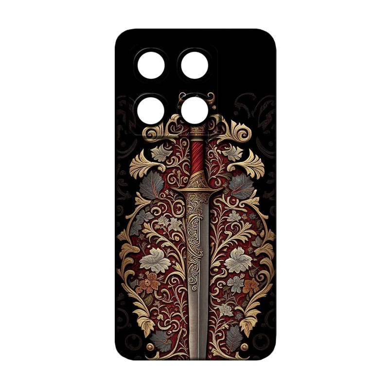 کاور طرح شمشیر کد 417 مناسب برای گوشی موبایل شیائومی 14T