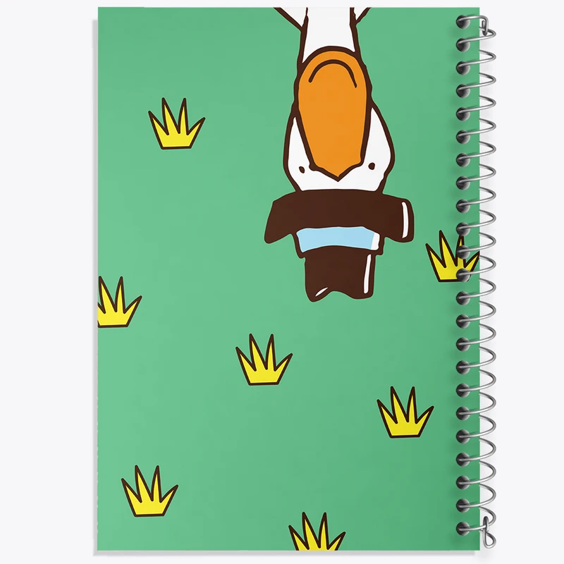 دفتر نت موسیقی 50 برگ خندالو مدل اردک بامزه کد N952