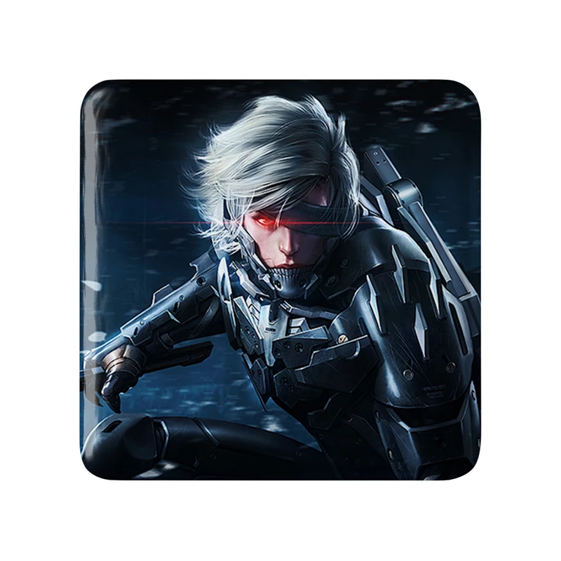 مگنت خندالو طرح بازی متال گیر (Metal Gear) مدل مربعی کد 33175