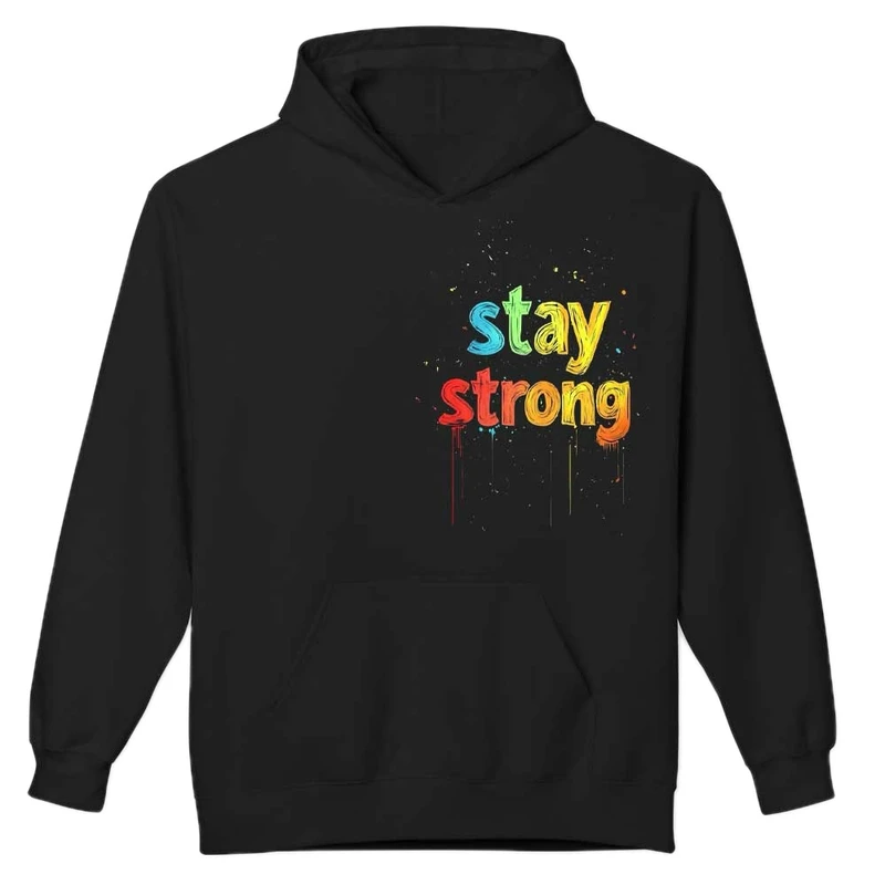 هودی مردانه مدل جمله انگلیسی قوی بمون کد 15