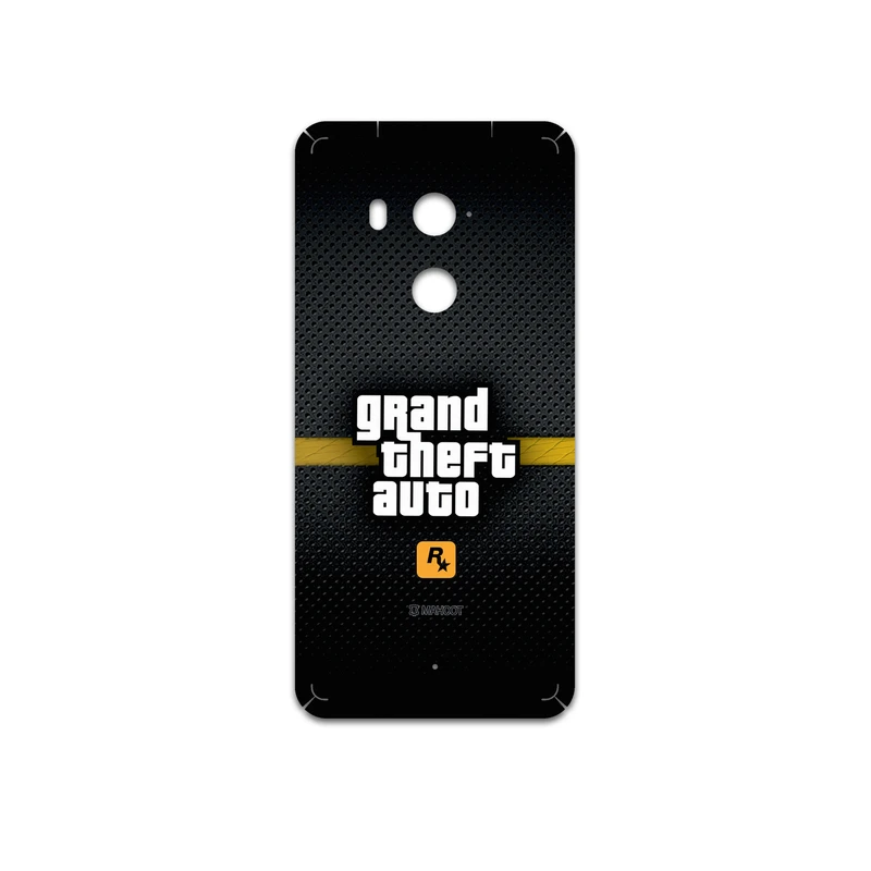 برچسب پوششی ماهوت مدل GTA-Game مناسب برای گوشی موبایل اچ تی سی U11 Plus