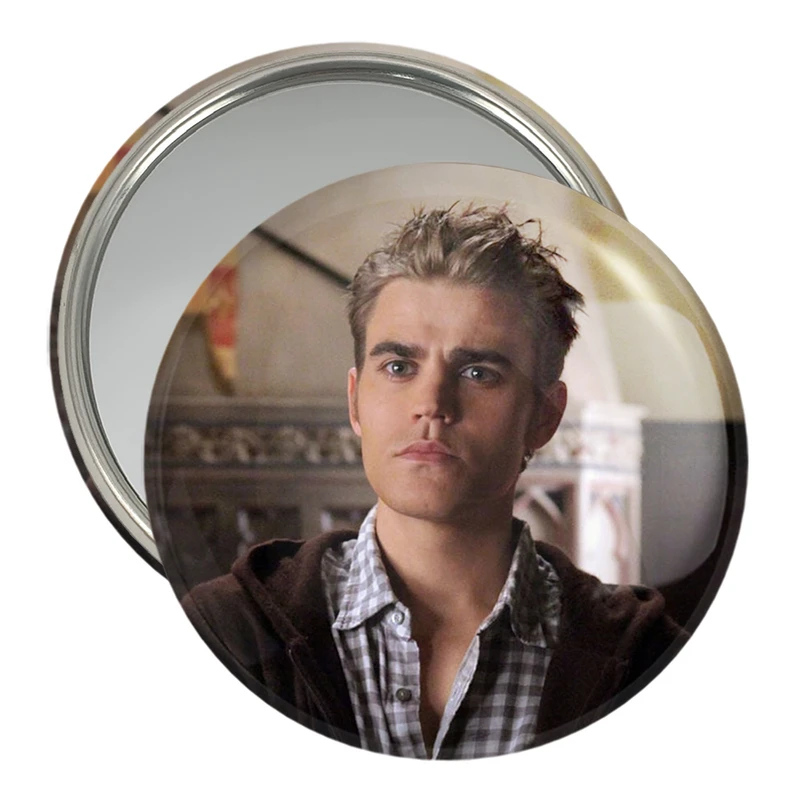 آینه جیبی خندالو مدل استفان سالواتوره The Vampire Diaries  کد 23680