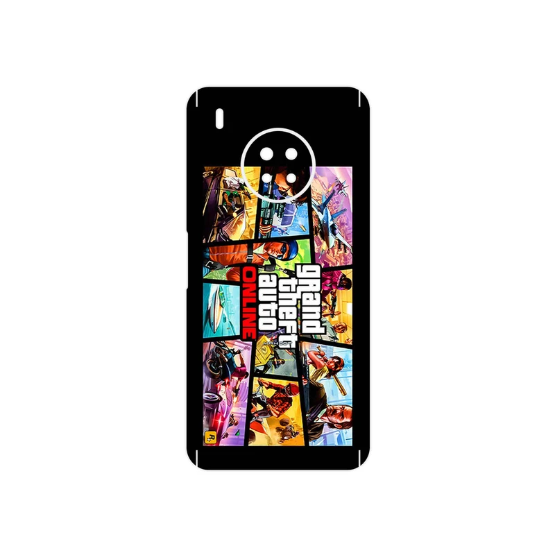 برچسب پوششی ماهوت مدل GTA Online Game Series مناسب برای گوشی موبایل هوآوی Y9a