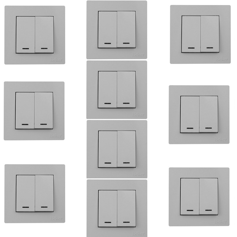 کلید دو پل بکر مدل آسان بسته 10 عددی