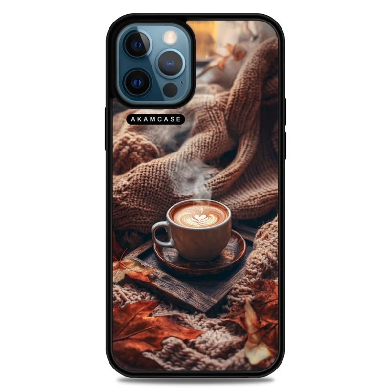 کاور آکام مدل AMC-WA12PROMAX-COFFEE-17 مناسب برای گوشی موبایل اپل iPhone 12 Pro Max