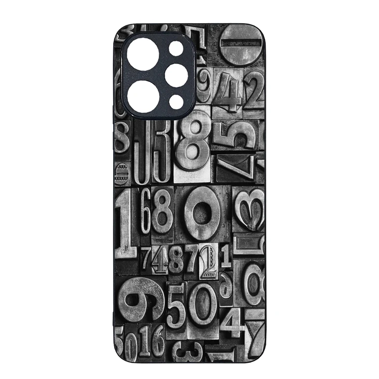 کاور گالری وبفر طرح اعداد مناسب برای گوشی موبایل شیائومی redmi 12 4g