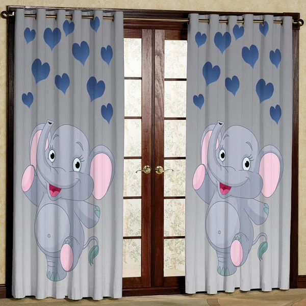 پرده مدل مخمل پانچی کد 6631 سایز 280x140 سانتی متر