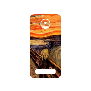 MAHOOT The Scream of Munch Cover Sticker for Motorola Moto Z