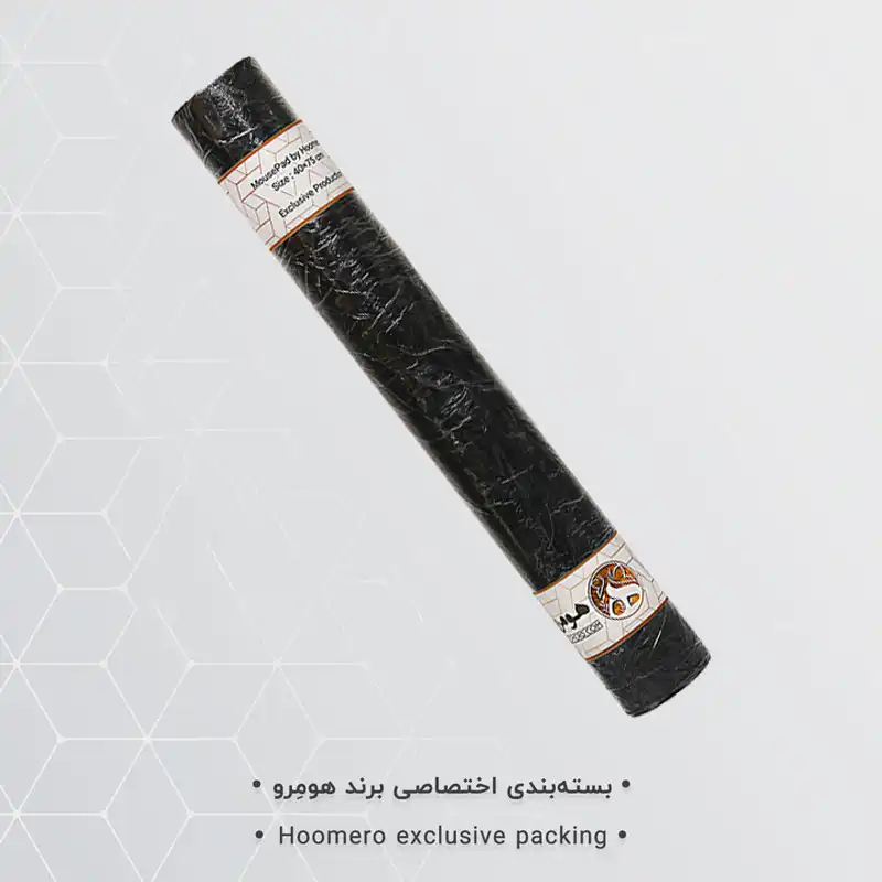 ماوس پد مخصوص بازی هومرو مدل MX018 طرح ارز دیجیتال بیت کوین