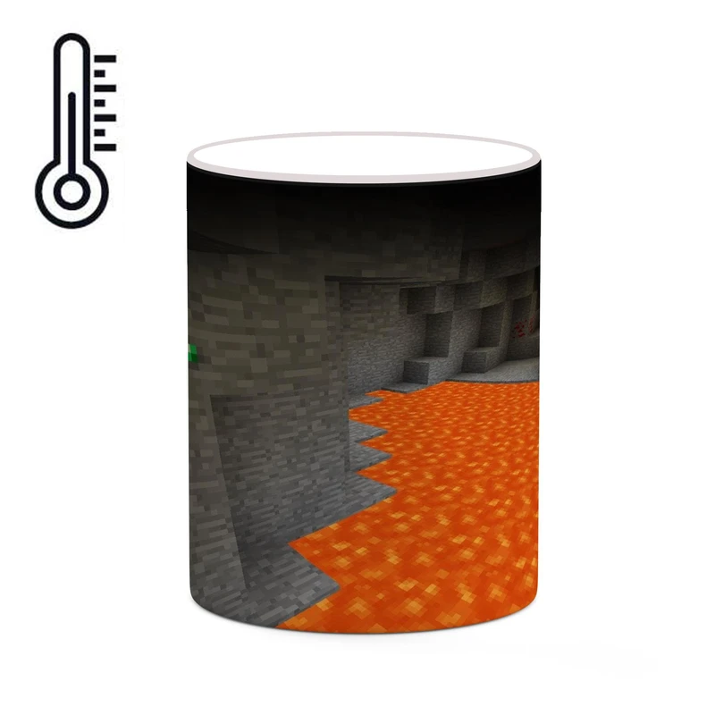ماگ حرارتی کاکتی طرح ماینکرافت minecraft مدل mgh41204