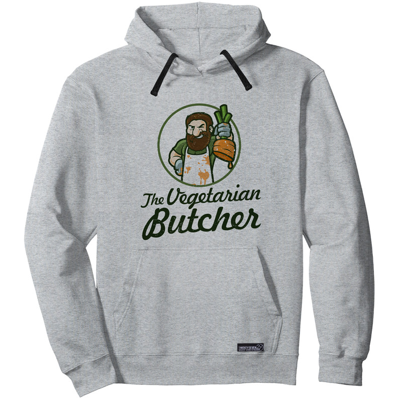 هودی مردانه 27 مدل The Vegetarian Butcher کد MH394
