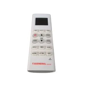 ریموت کنترل مدل T3 مناسب برای کولر گازی جنرال تی 3