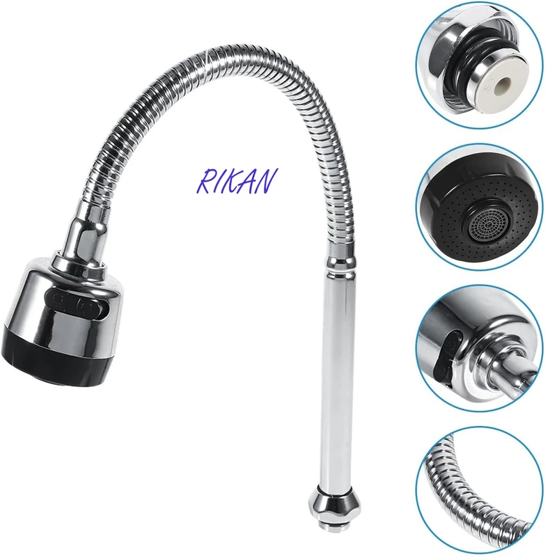 عکس شماره 8 : علم شیر ظرفشویی ریکان مدل فنری استیل سوبان