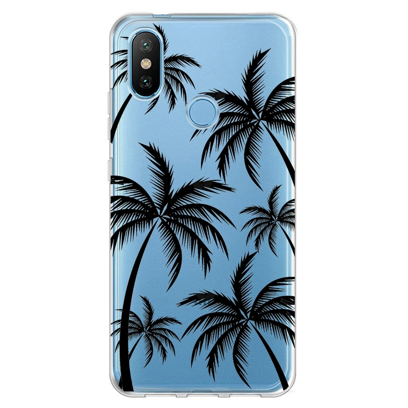 کاور مگافون طرح نخل مدل C52-B مناسب برای گوشی موبایل شیائومی Redmi 6 Pro / Mi A2 Lite