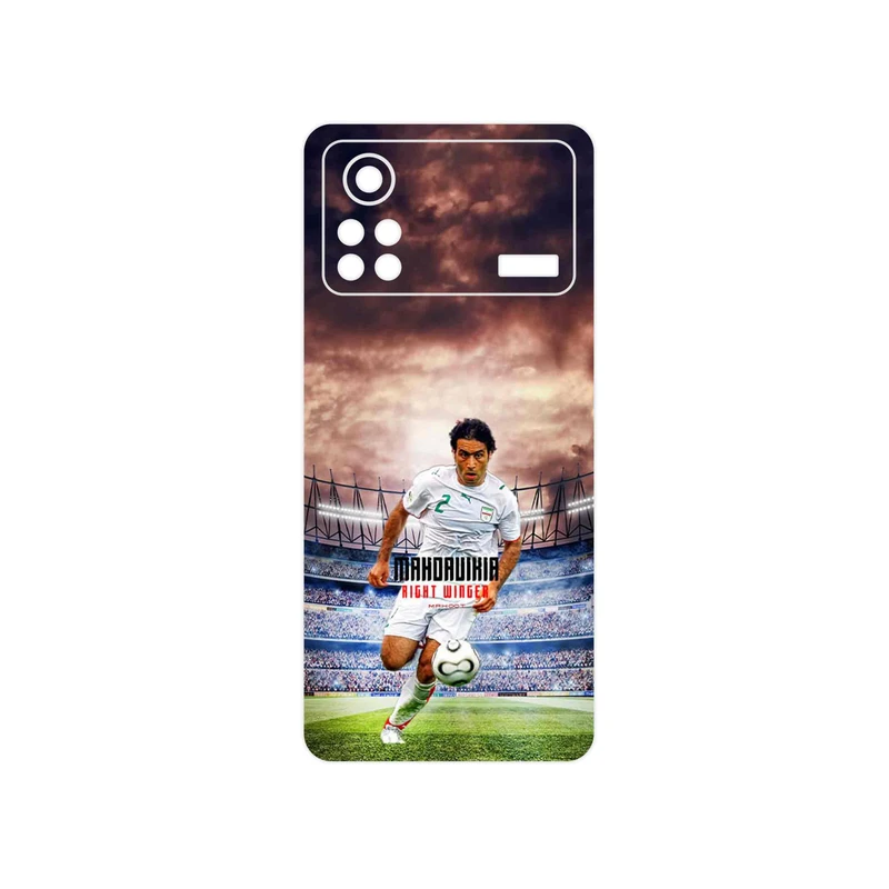 برچسب پوششی ماهوت مدل Mehdi Mahdavikia مناسب برای گوشی موبایل شیائومی Poco X4 Pro 5G