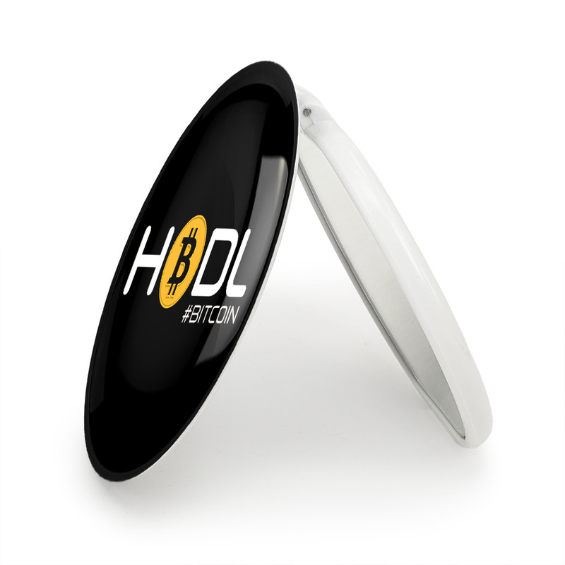آینه جیبی خندالو طرح Hodl Bitcoin مدل تاشو کد 10893 آینه جیبی خندالو طرح Hodl Bitcoin مدل تاشو کد 10893