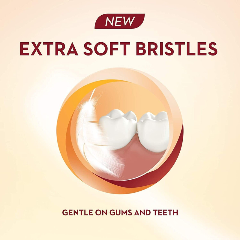 مسواک اورال-بی مدل CRISSCROSS GUM CARE WITH CLOVE با برس نرم مجموعه 4 عددی